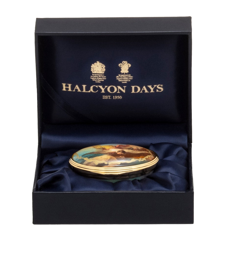 Halcyon Days enamel box 2025 annual edition (British brand)
