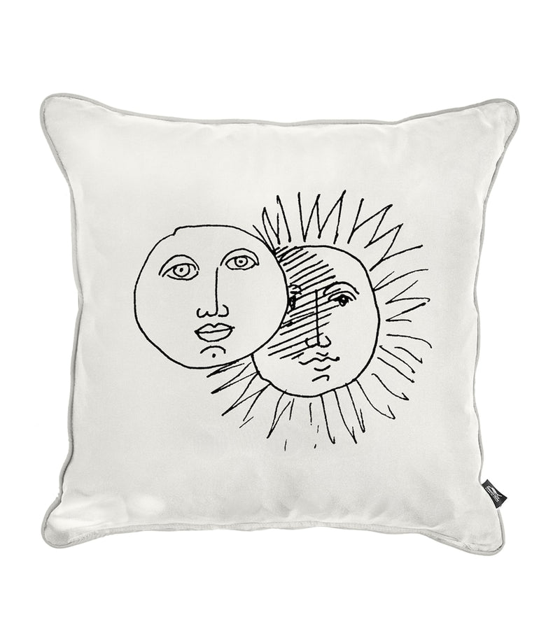 Fornasetti Solitudo cushion 40cm x 40cm - British product
