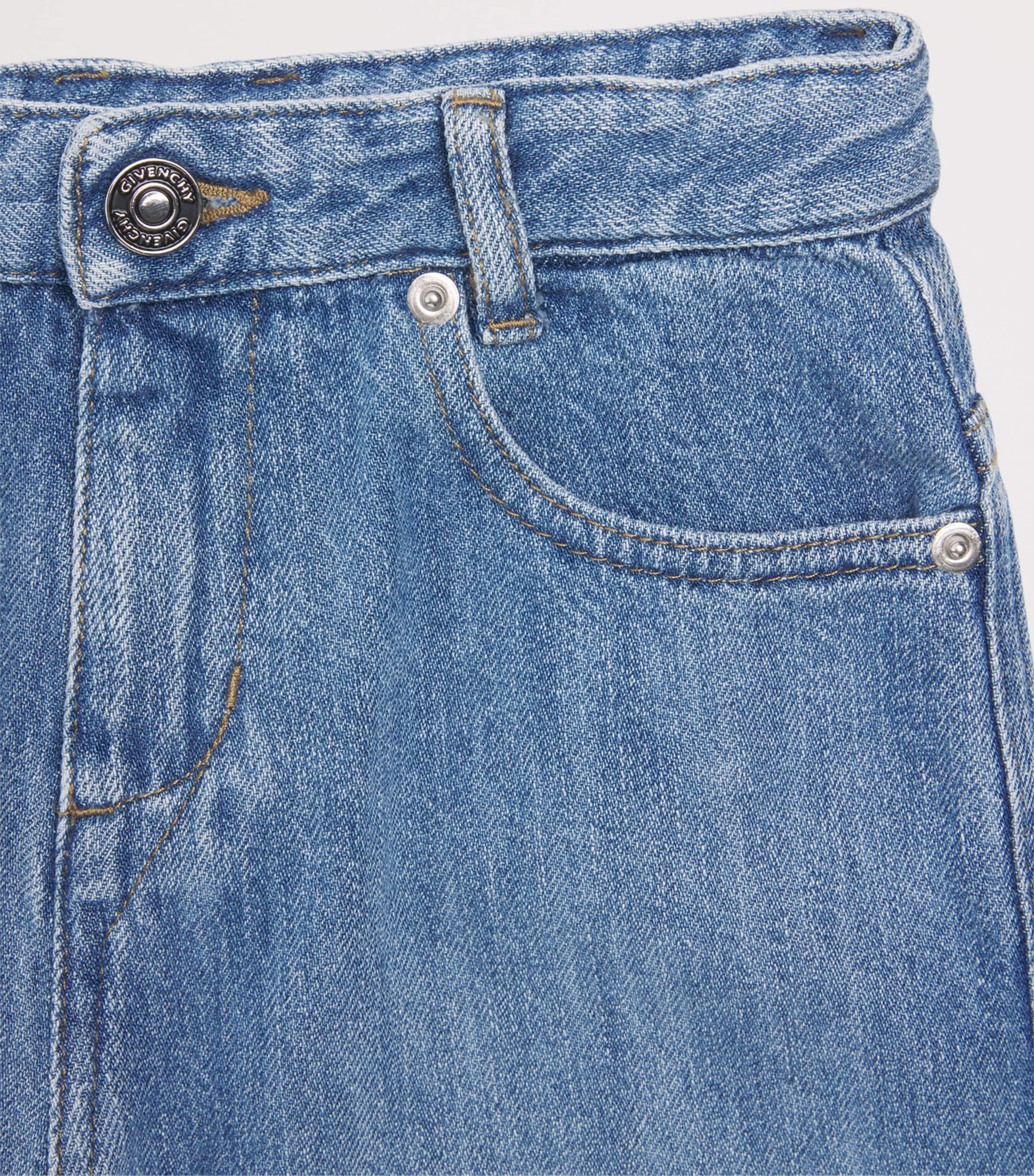 Givenchy Kids Barrel Leg Jeans 4-12+ years, UK version