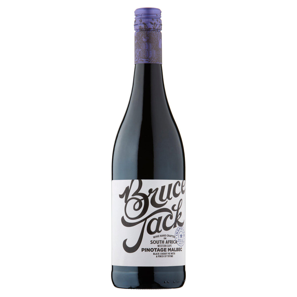 Bruce Jack Pinotage Malbec 75cl