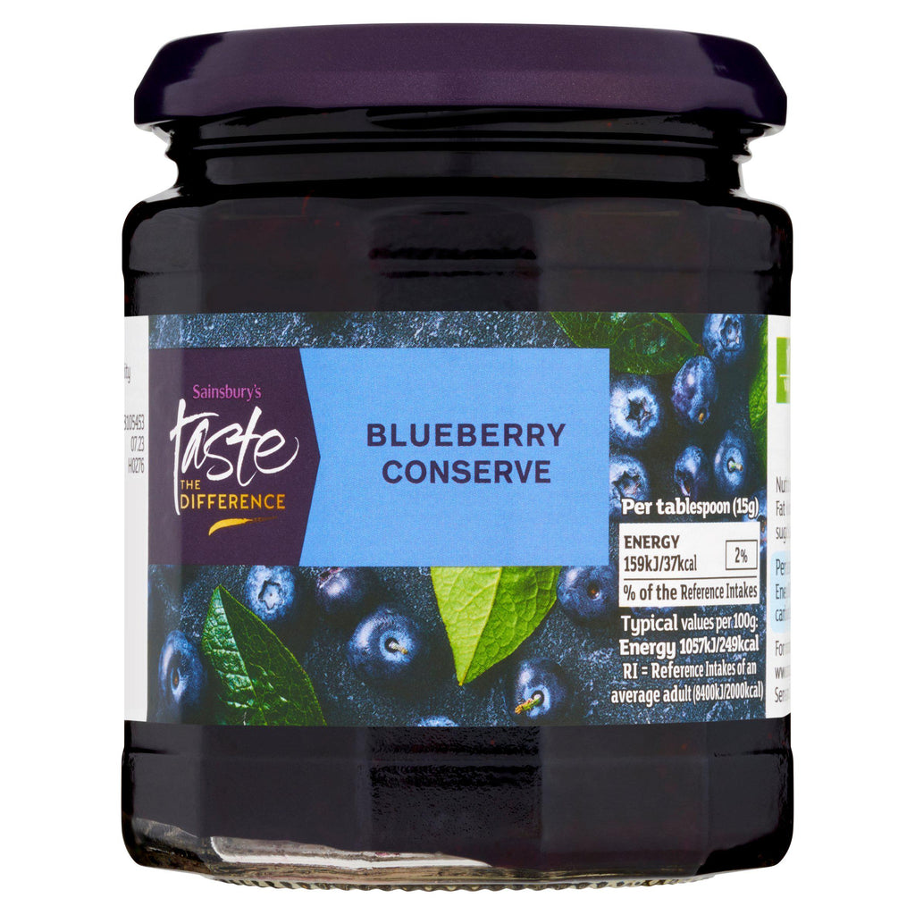 Sainsbury's Blueberry Conserve, Taste the Difference 340g