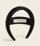 Prada Velvet Logo Headband, UK version