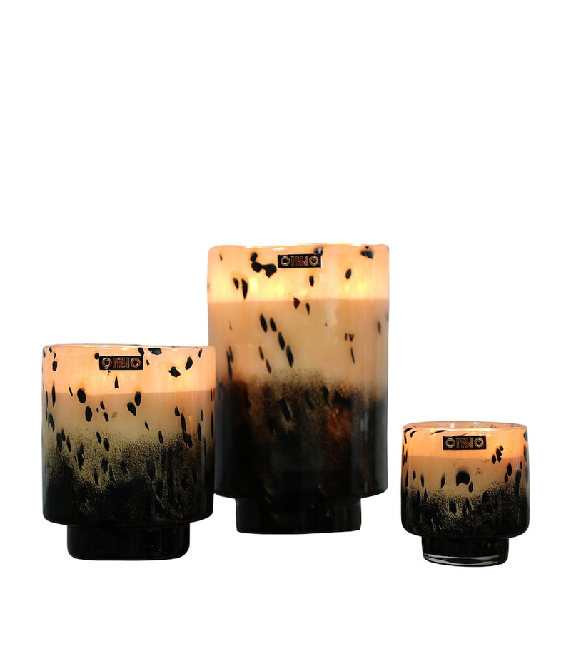 Onno Large Brigette Zanzibar pillar candle 485g, imported from the UK