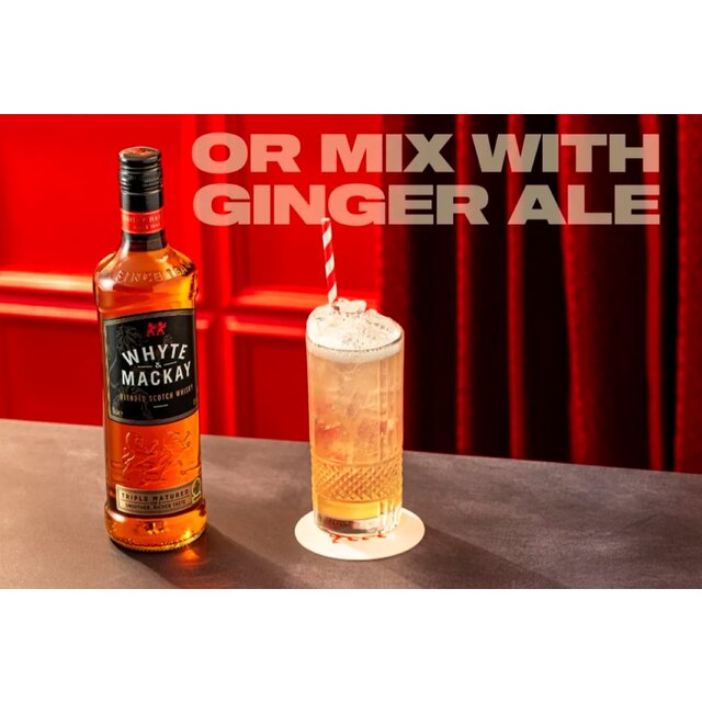 Whyte & Mackay Triple Matured Blended Scotch Whisky   1L - McGrocer