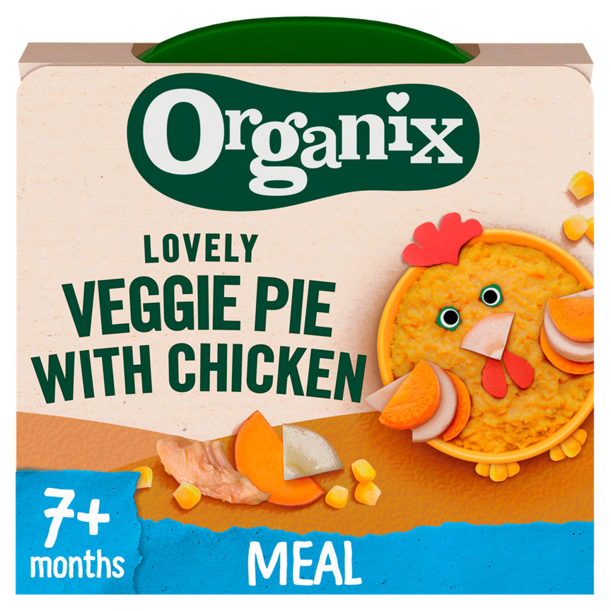 Organix Creamy Root Veggies with Chicken Organic Baby Food GOODS ASDA   