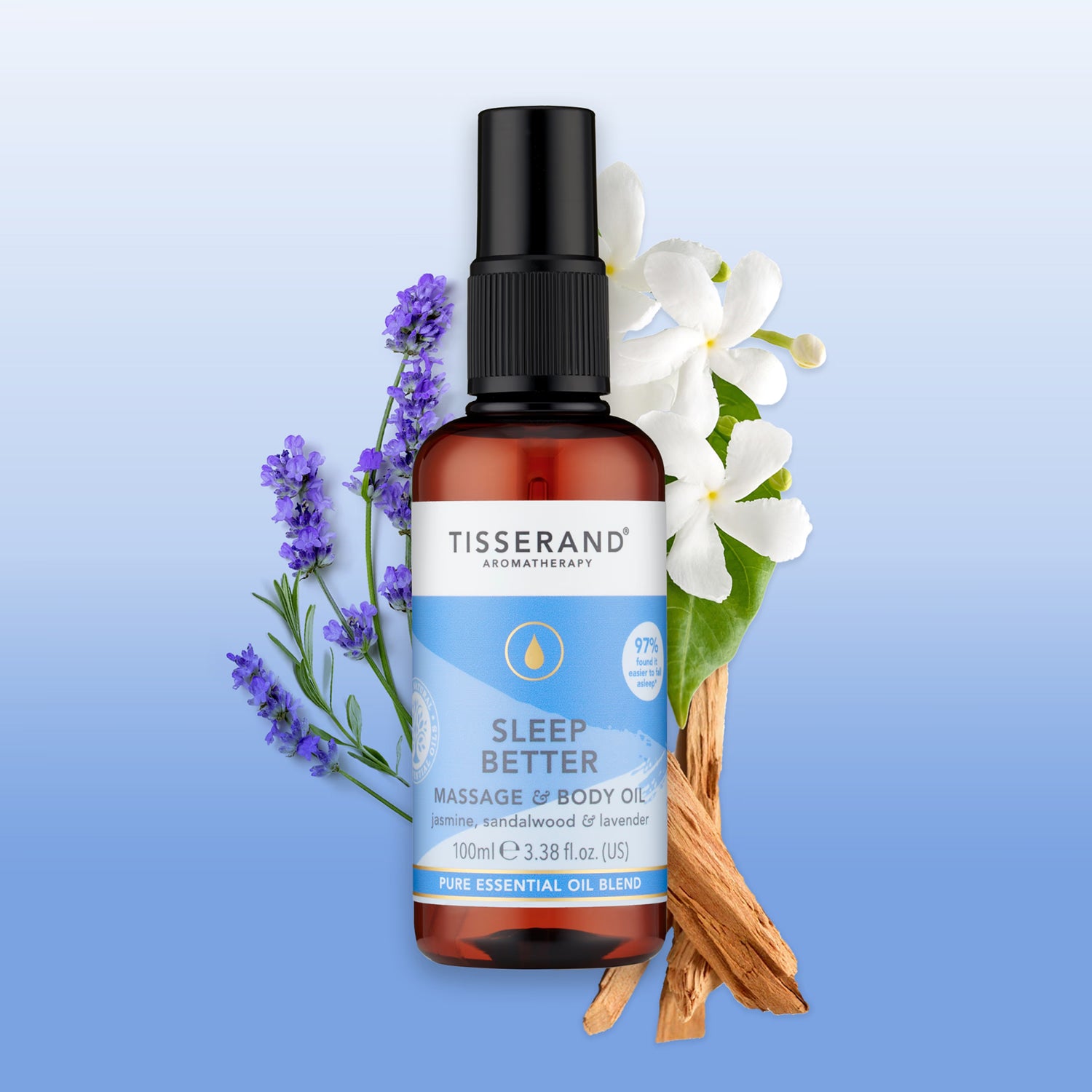 Tisserand Sleep Better Body and Massage Oil 100ml (British brand)