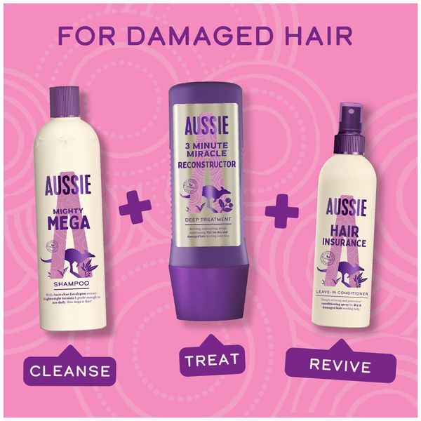 Aussie Hair Insurance Leave In Hair Conditioner Spray 250ml GOODS Superdrug   