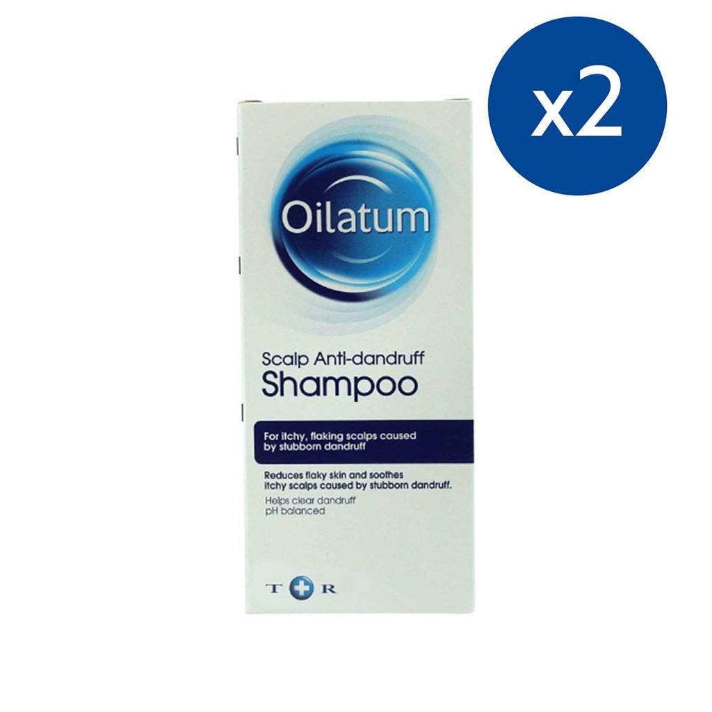 Oilatum Scalp Anti-Dandruff Shampoo - 2 x 100ml Bundle