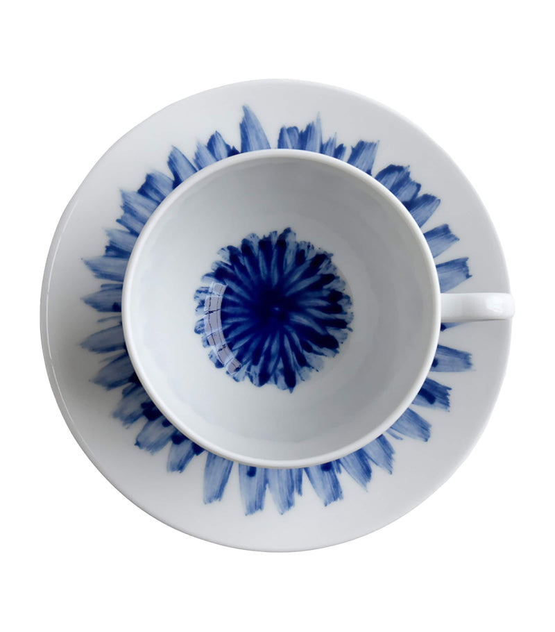 Bernardaud In Bloom tea cup and saucer - British product
