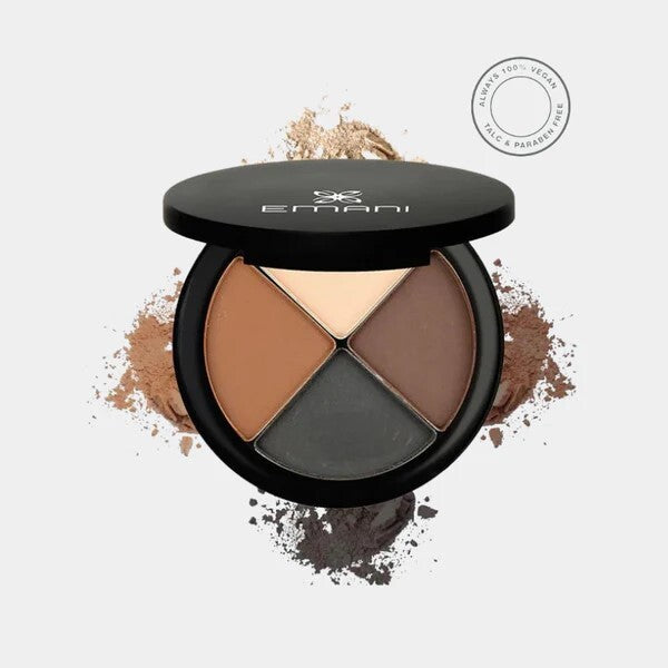 Emani eye shadow quad Sunset Boulevard 12g - British product