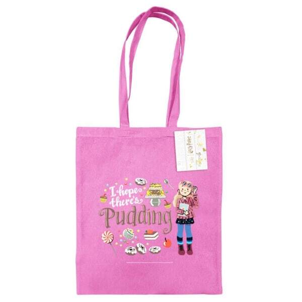 Harry Potter I Hope There's Pudding tote bag - British product