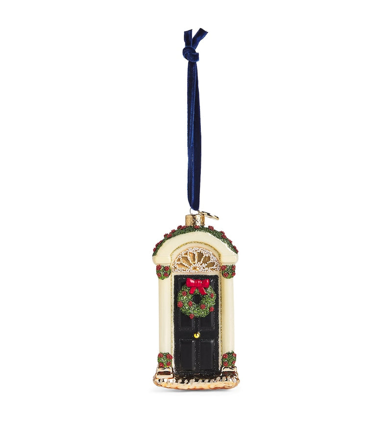 Harrods decorative glitter door ornament - British product