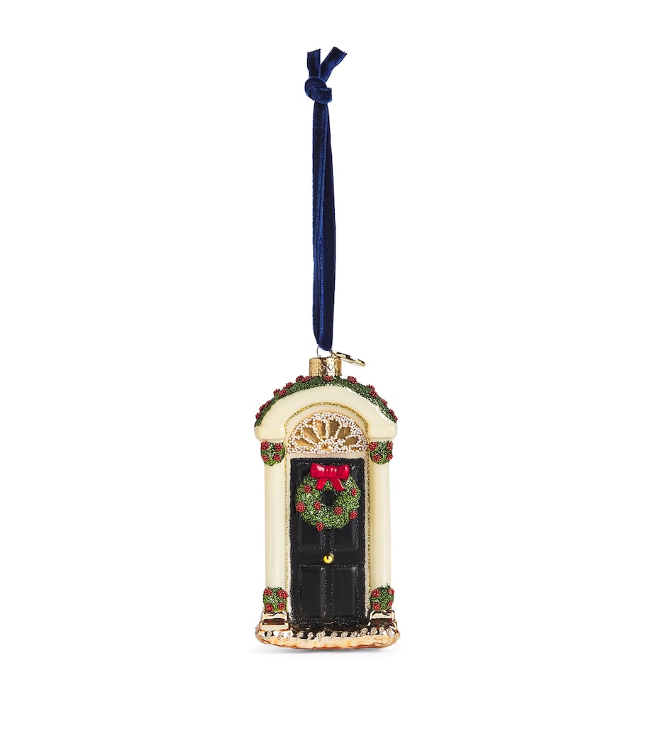 Harrods decorative glitter door ornament - British product