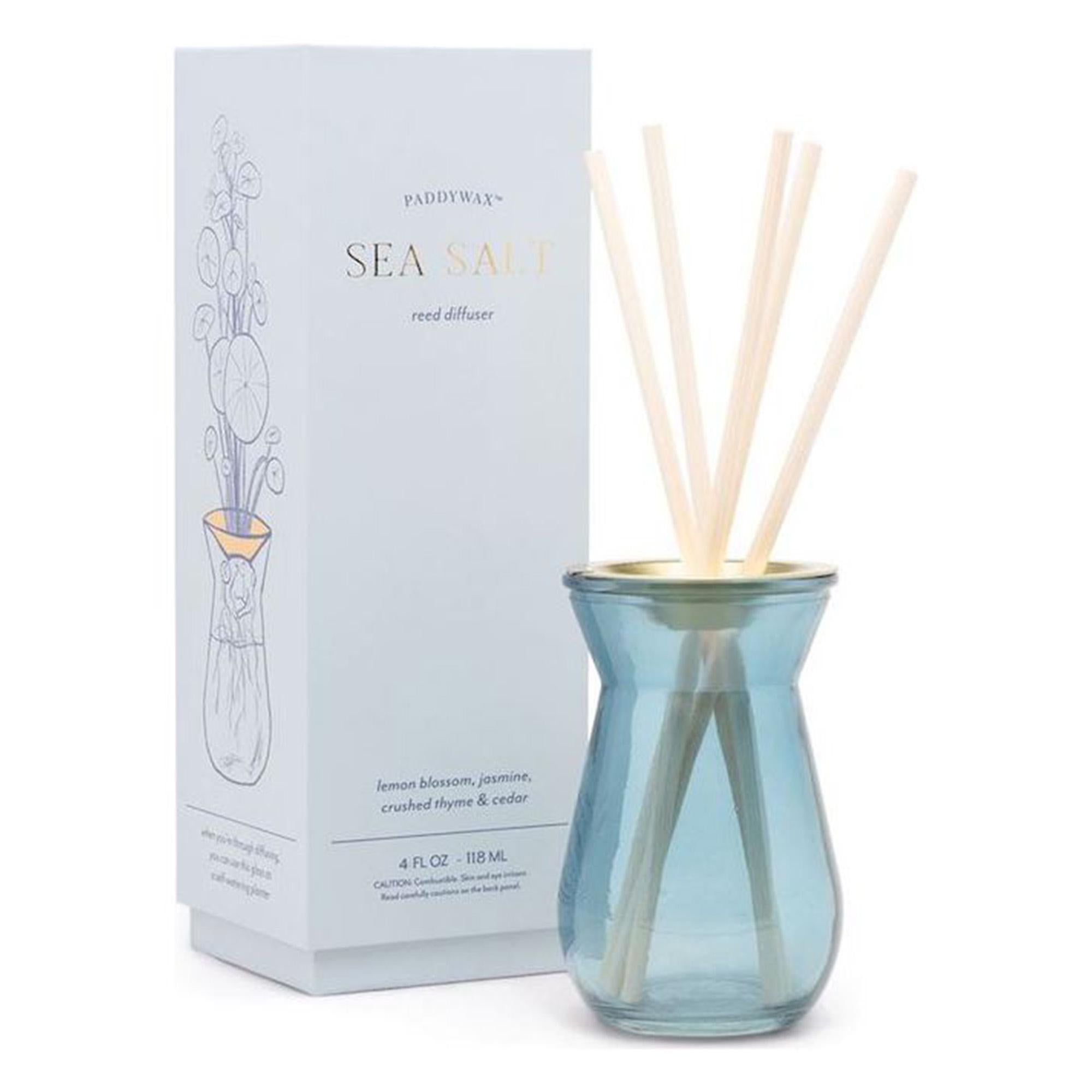 Paddywax 118ml Floral Bulb Diffuser - Sea Salt GOODS Sainsburys   