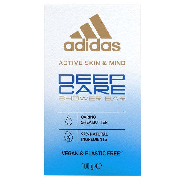 Adidas Deep Care shower bar for women 100g - British product