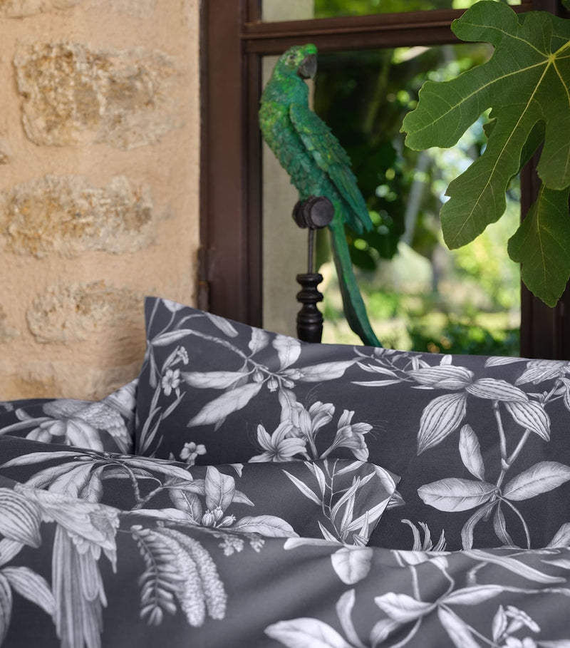 Schlossberg Calypso cotton sateen king duvet cover 220x230cm - British product