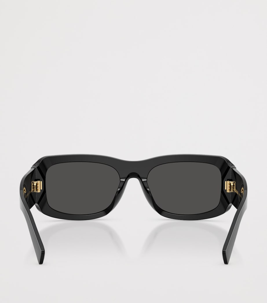 Dolce&Gabbana acetate rectangle sunglasses, UK version