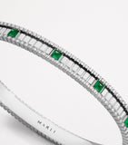 Marli New York diamond and agate bangle - British product