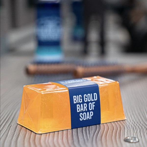 Bluebeards Revenge Cuban Gold soap bar amber patchouli 175g (British brand)