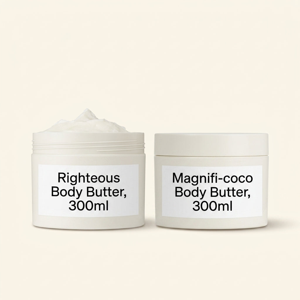 Soap & Glory body butter duo Righteous & Magnificoco 2x300ml, UK version