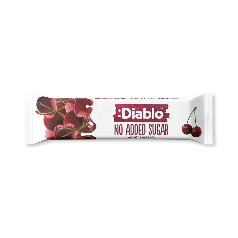 Diablo cherry muesli bar 30g, UK version