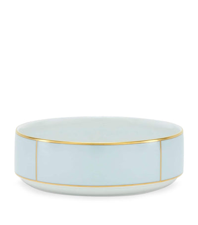 Harrods GINORI 1735 Porcelain Colonna Diva Celeste Salad Bowl 24cm- Buy online at McGrocer