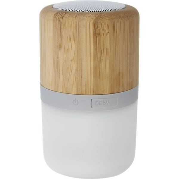 Bullet Aurea Bamboo Light Up Bluetooth Speaker - British product