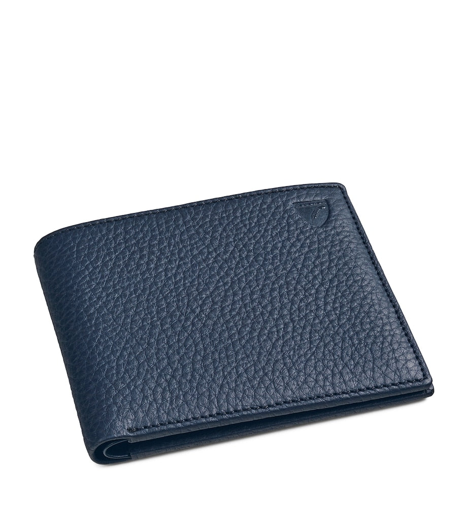 Aspinal of London classic billfold leather wallet (British brand)