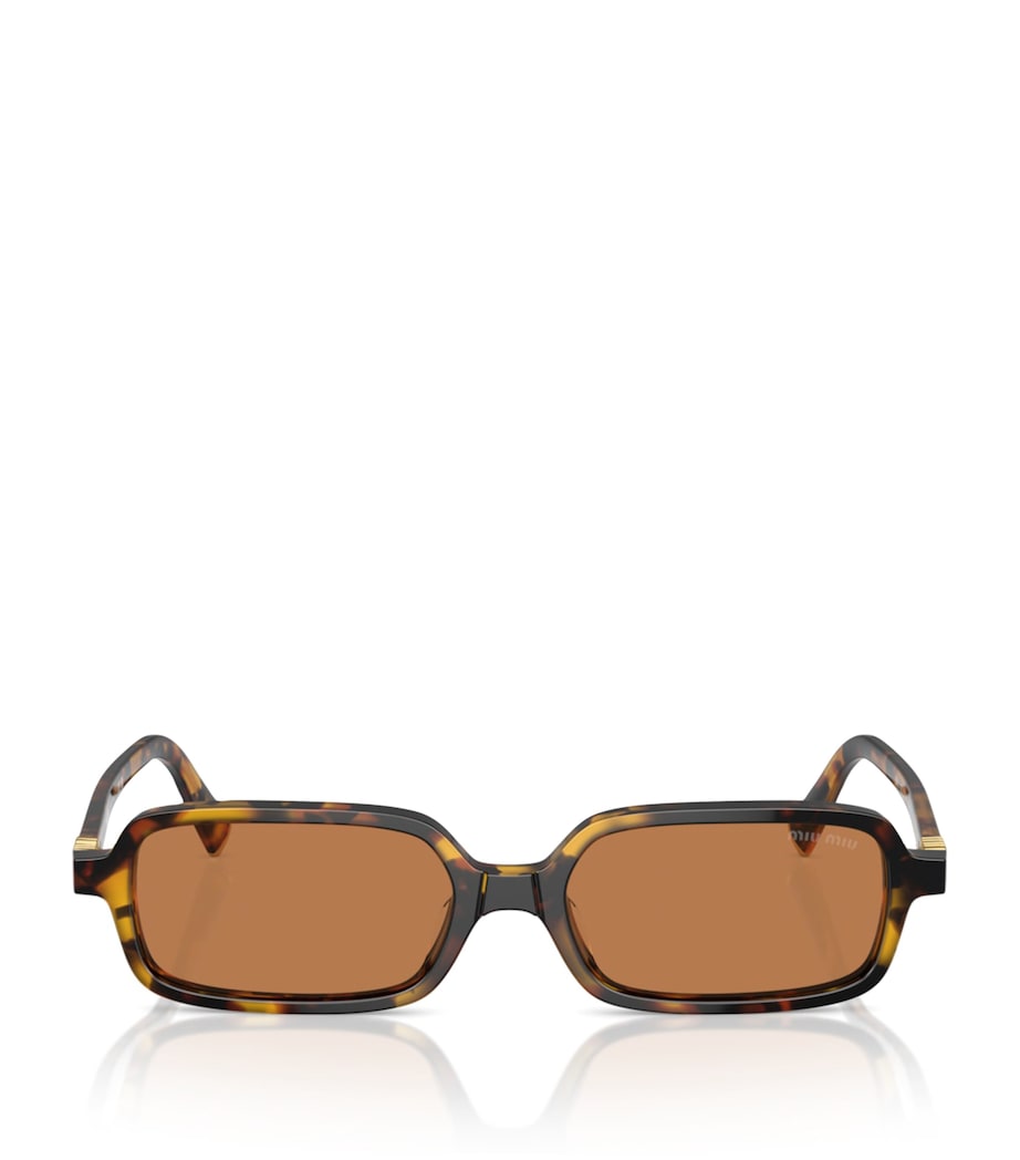 Miu Miu designer sunglasses tortoise shell brown, imported from the UK