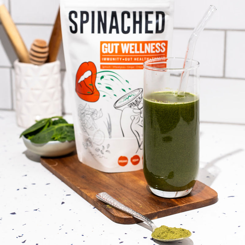 Spinached Gut Wellness superfood powder 200g, UK version