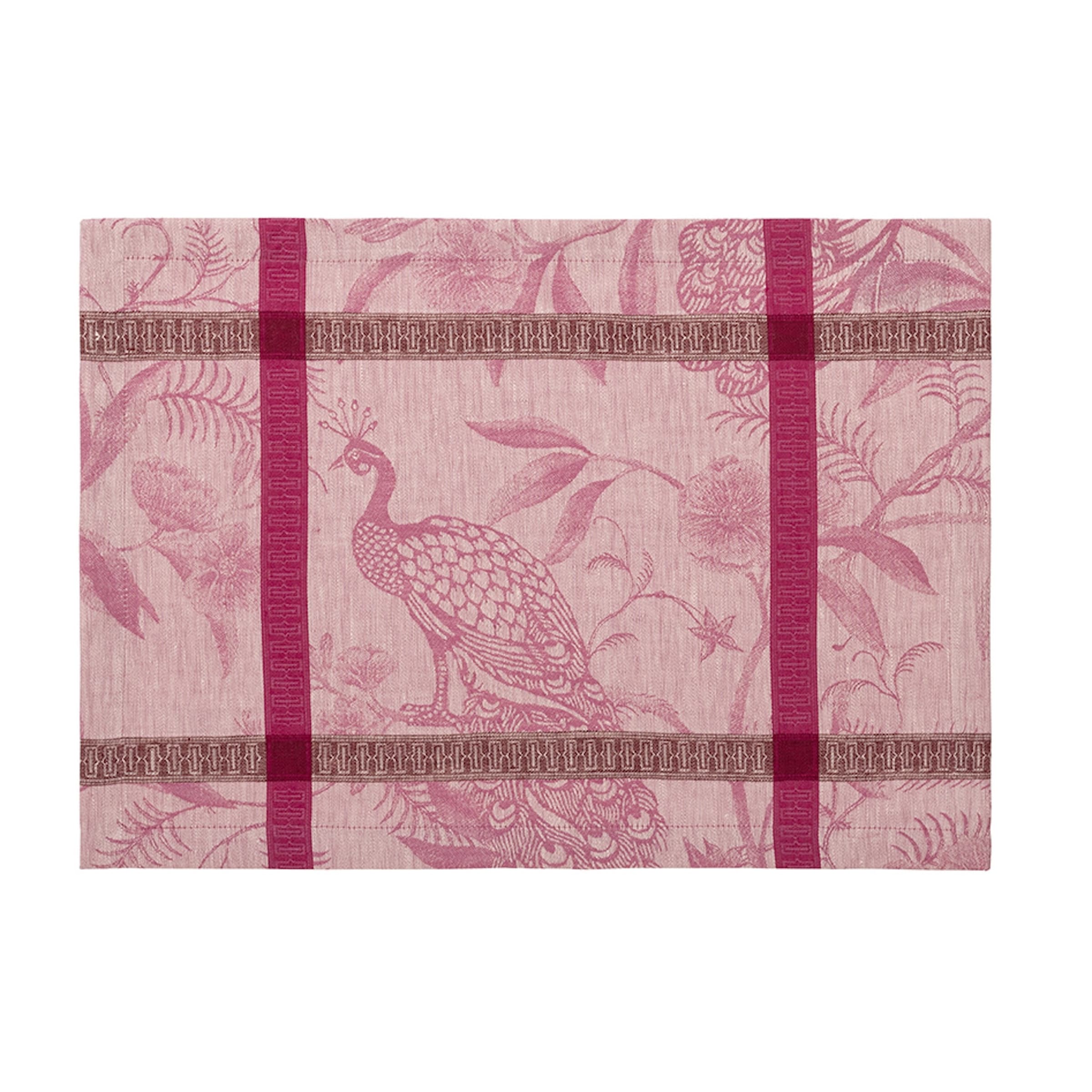 Le Jacquard Français linen À L'Orangerie placemat 50cm x 36cm, UK version
