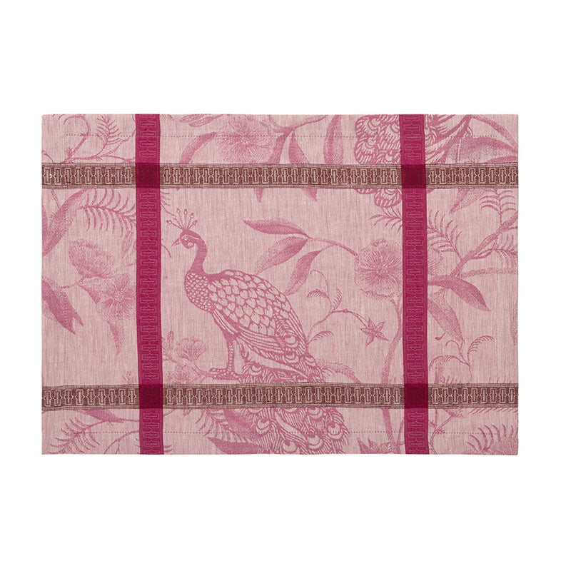 Le Jacquard Français linen À L'Orangerie placemat 50cm x 36cm, UK version