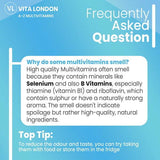 Vita London AZ multivitamin 120 tablets (British brand)