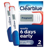 Clearblue Digital Ultra Early Pregnancy Test - 2 Tests GOODS Superdrug   