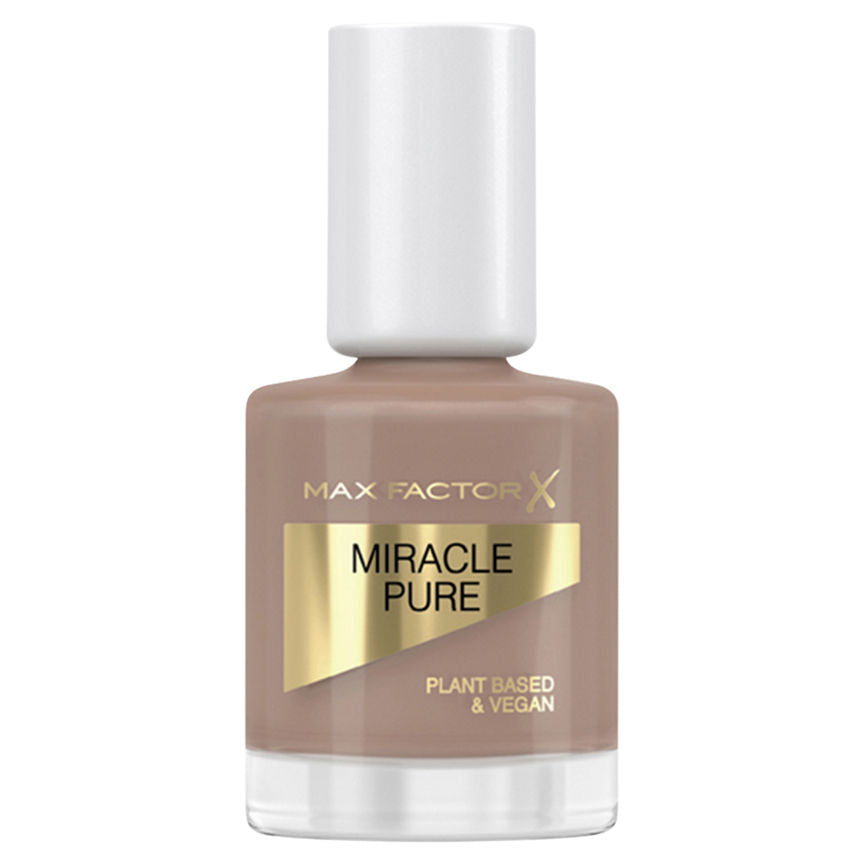 Max Factor Miracle Pure Nail Polish Spiced Chai 812 Make Up & Beauty Accessories ASDA   