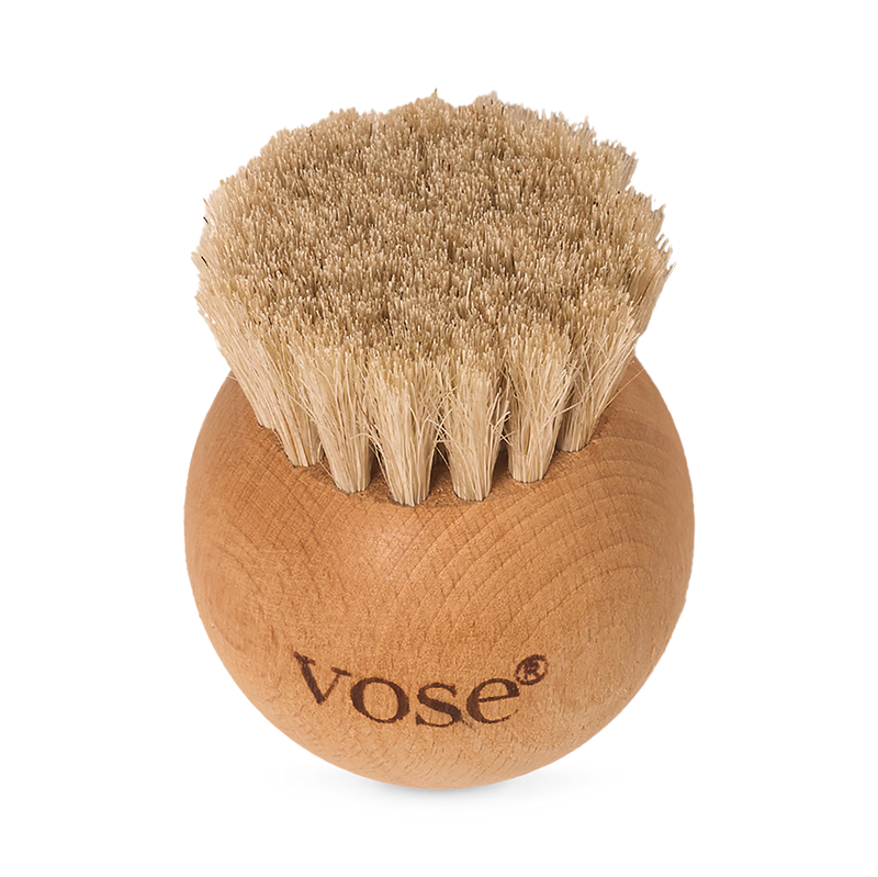 100% horse hair dry face brush natural bristles, UK version