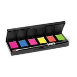 RCM Brite Lite cream gel palette 6 neon colours (British brand)
