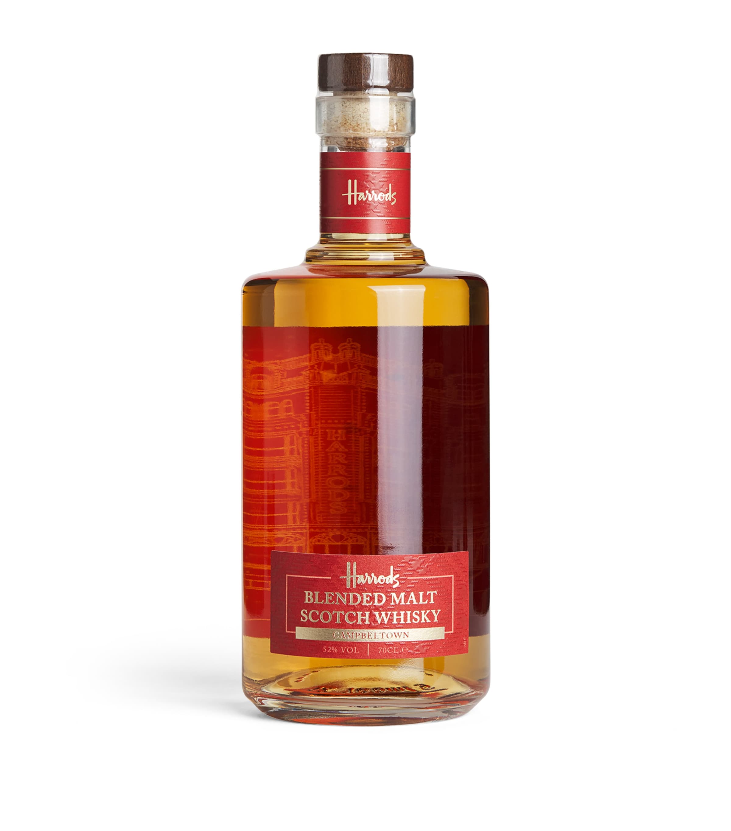 Harrods Campbeltown Blended Malt Scotch Whisky 70cl, UK version