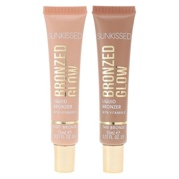 Sunkissed liquid bronzer with Vitamin E 15ml - British product