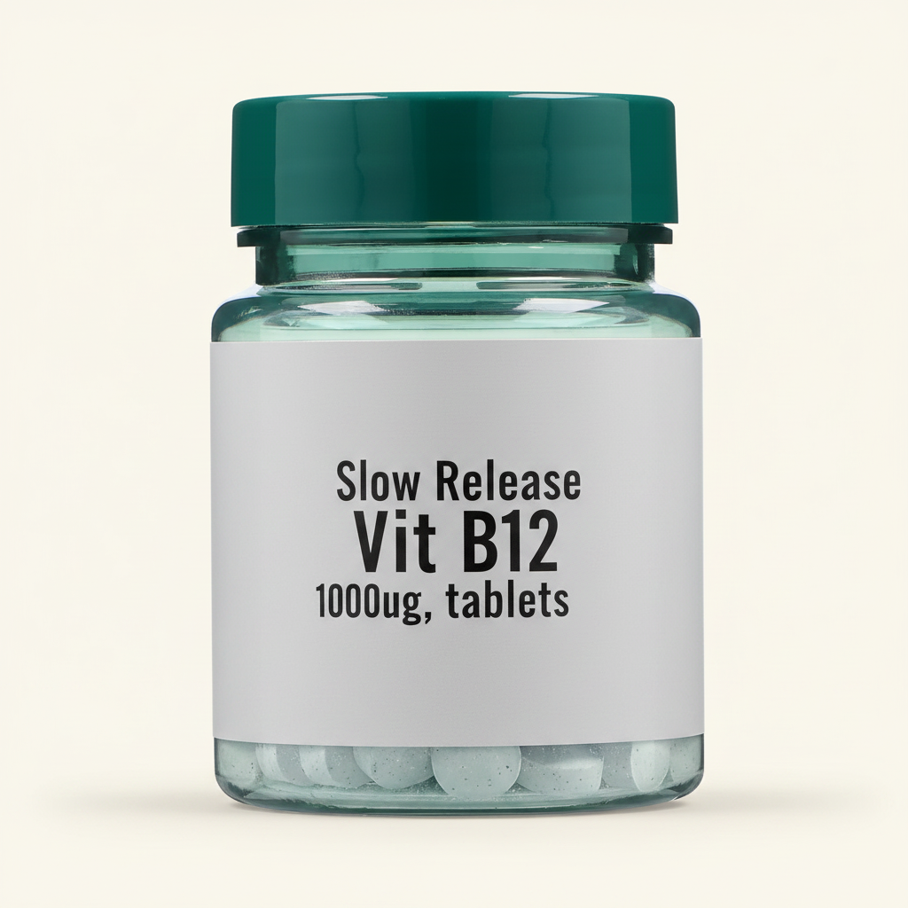 Holland & Barrett High Strength Slow Release Vitamin B12 1000ug 120 Tablets