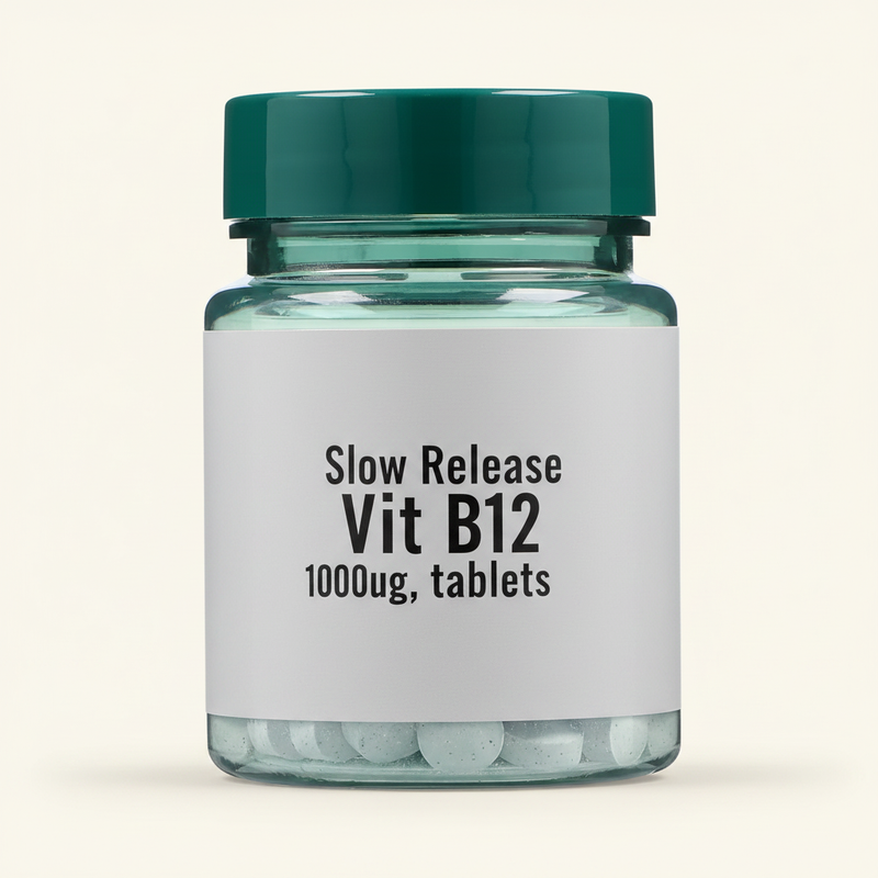 Holland & Barrett High Strength Slow Release Vitamin B12 1000ug 120 Tablets