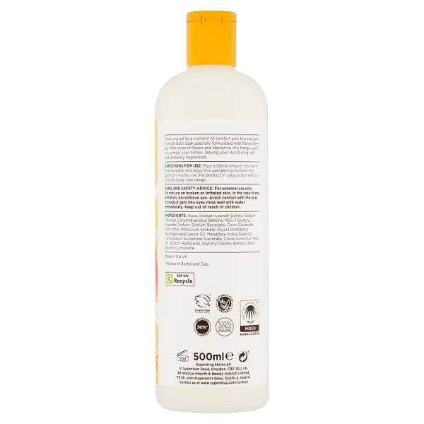 Superdrug Extracts Mango Bath Soak 500ml (British brand)