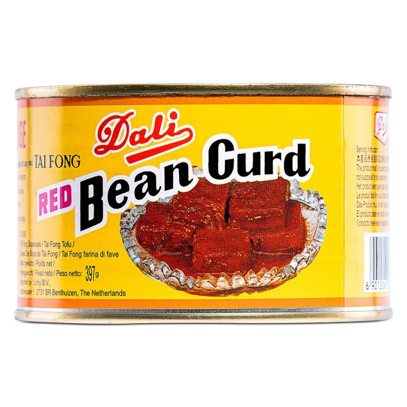 Dali Tai Fong red beancurd in a can - British product