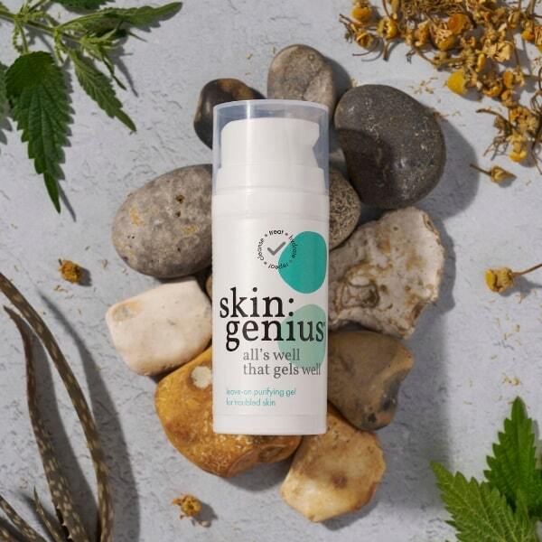 SkinGenius acne treatment gel with Oregon Grape 30ml (British brand)