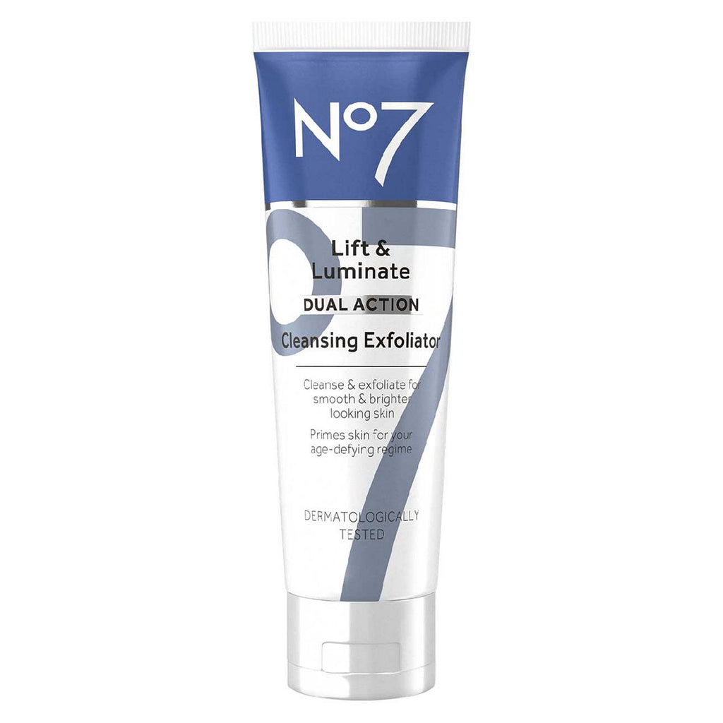 No7 Lift & Luminate Dual Action Cleansing Exfoliator 100ml