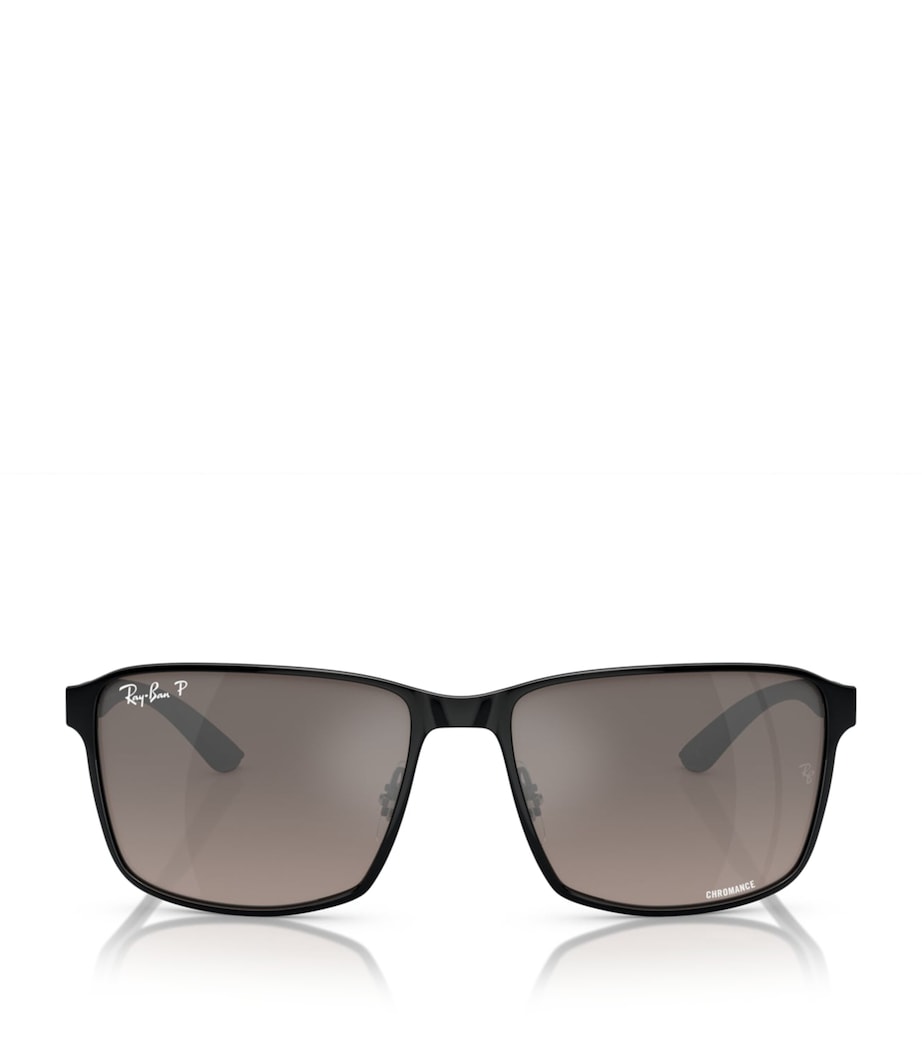 Ray-Ban Metal RB3721CH Chromance sunglasses (British brand)