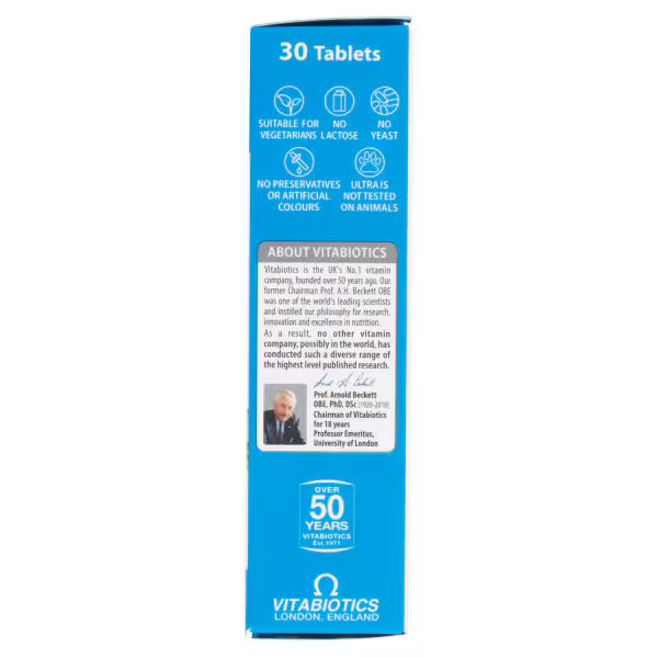 Vitabiotics Ultra Calcium Tablets 30 Count (British brand)