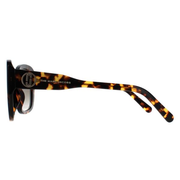 Marc Jacobs women sunglasses brown gradient butterfly frame, UK version