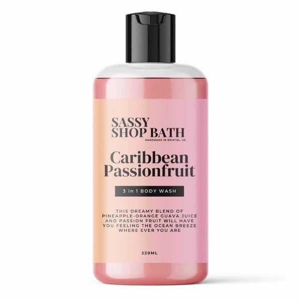 Sassy Shop Wax Caribbean Passionfruit 3in1 Wash 220ml GOODS Superdrug   