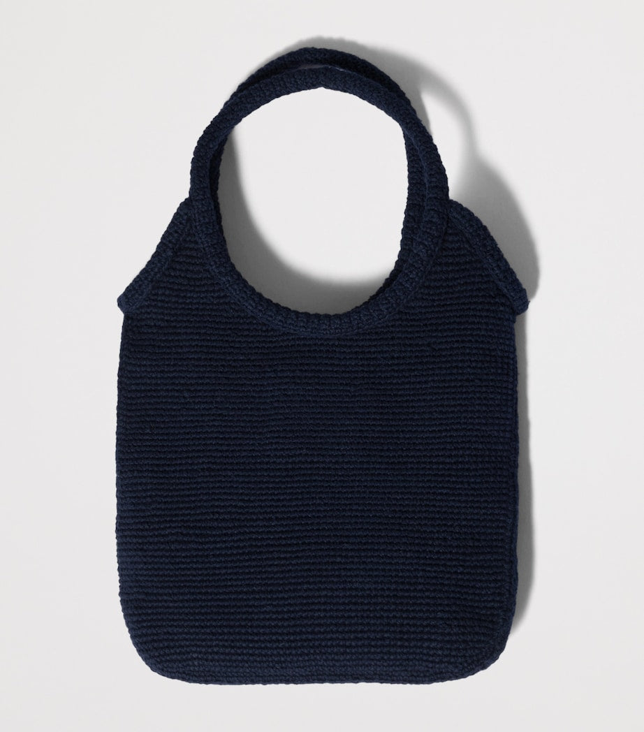 Miu Miu cotton crochet Ivy tote bag, UK version